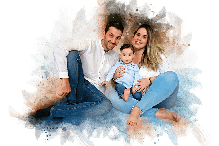 Familia DecopartySpain en una imagen