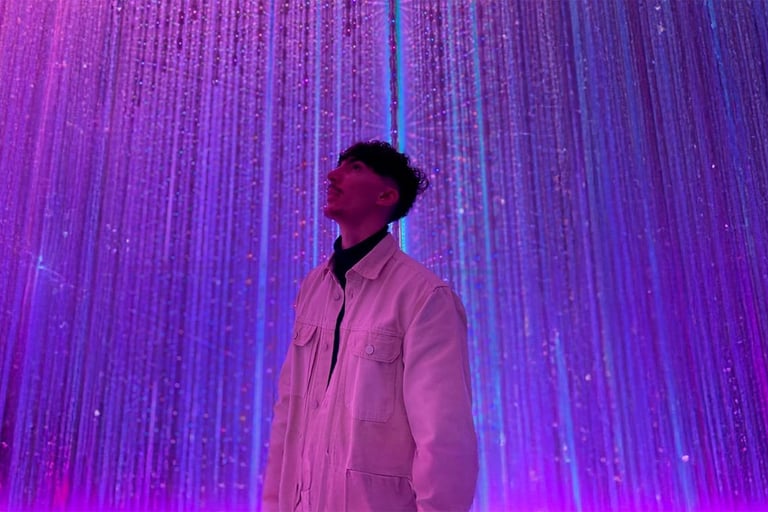 a man in a white lab coat and a white lab coat