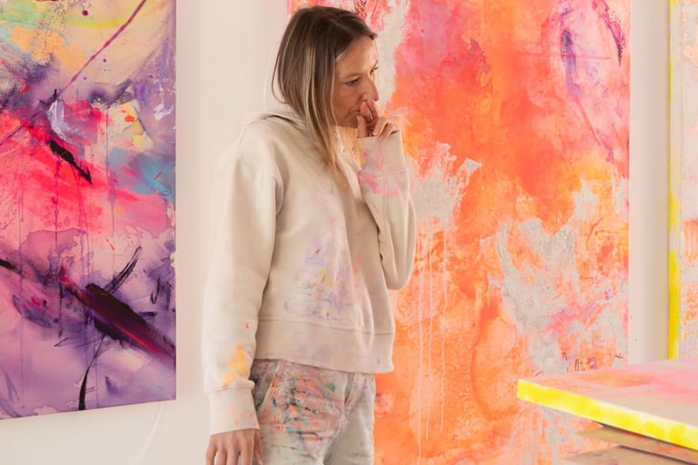 peinture, photo d'art, peintre, peinture abstrait