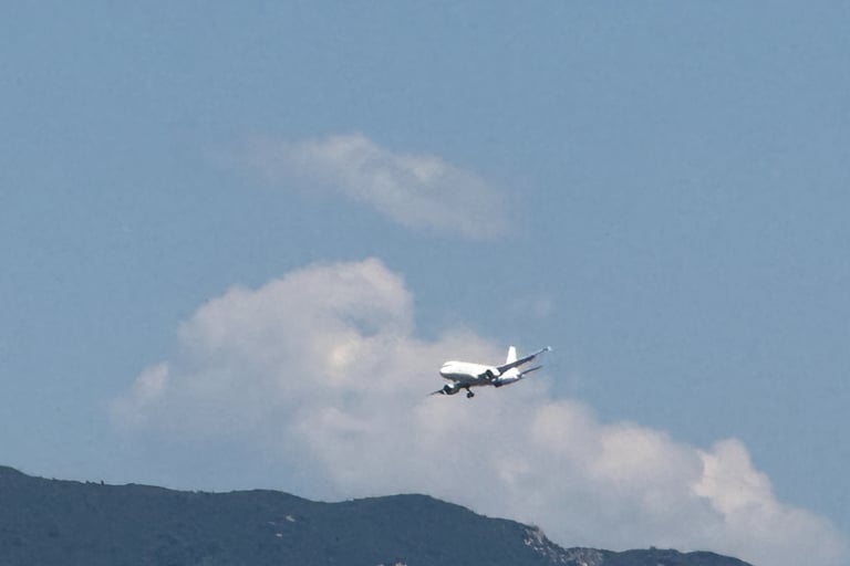 arrivee vers aéroport Ajaccio