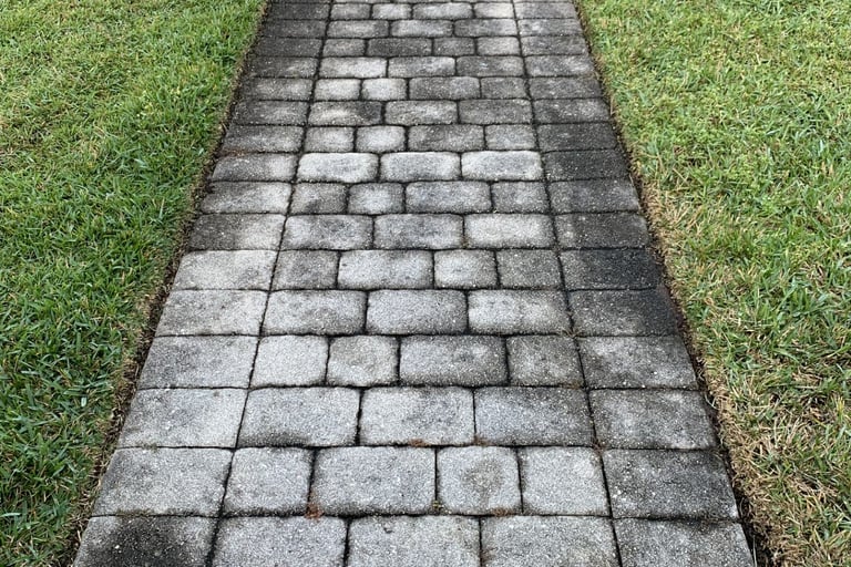 Driveway cleaning