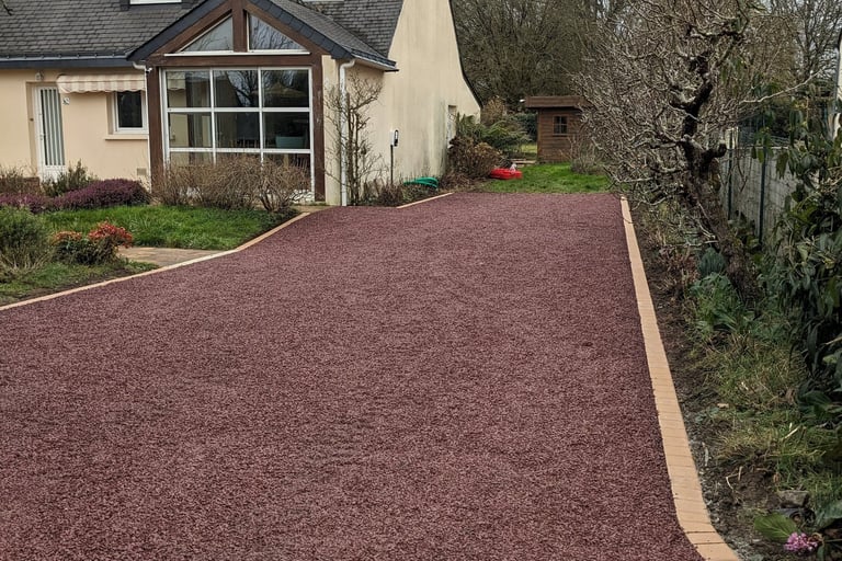 Création allée carrosable