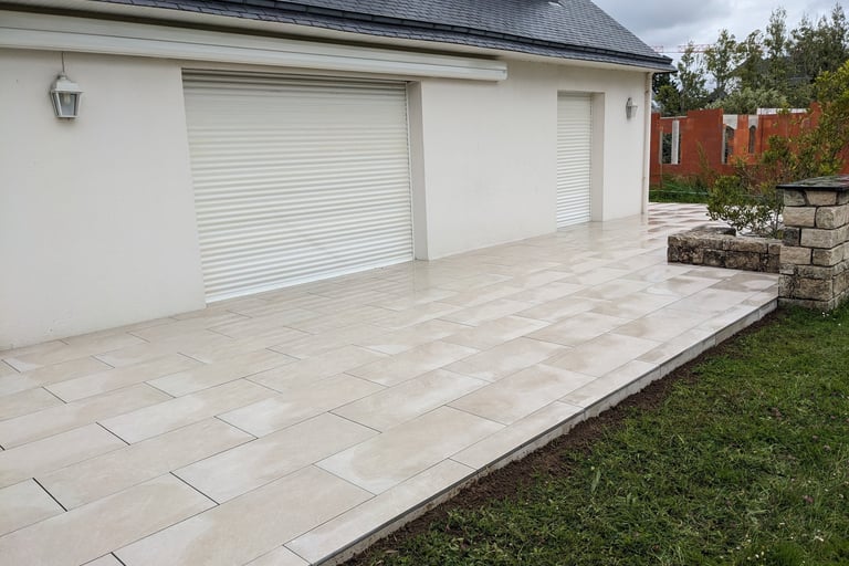 Création paysagiste terrasse carnac