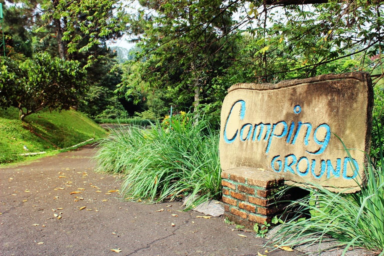 Camping Ground ( Tempat Berkemah )  at GRIYA SAWAH LEGA - VILLA BUNGALOW RESORT