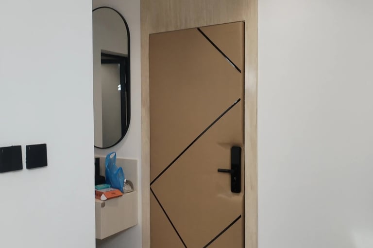 معالجة صوت الأبواب الأحساء