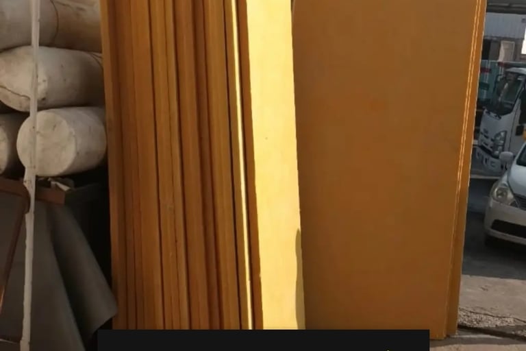 عزل الصوت في الأبواب 80