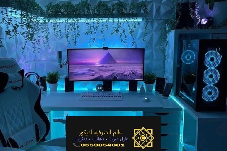 عازل صوت باب خشب الشرقية السعودية