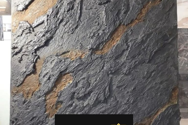 اشكال الاحجار الديكور القطيف حي الحزام