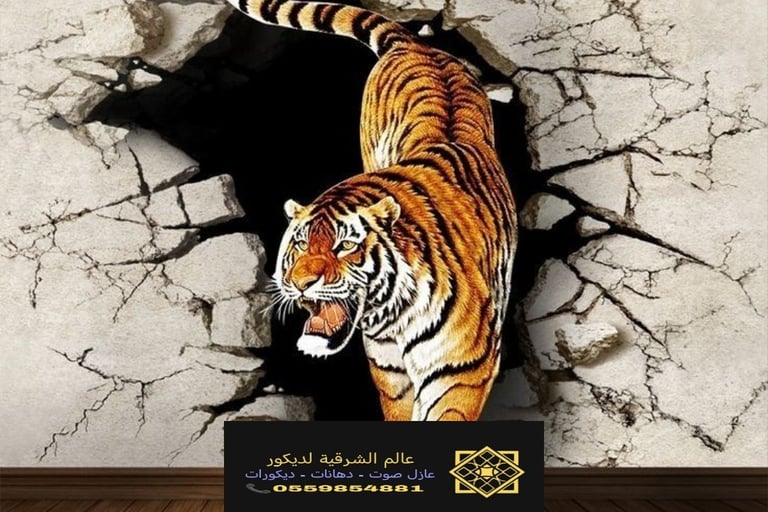 فني ورق جدران بالخبر