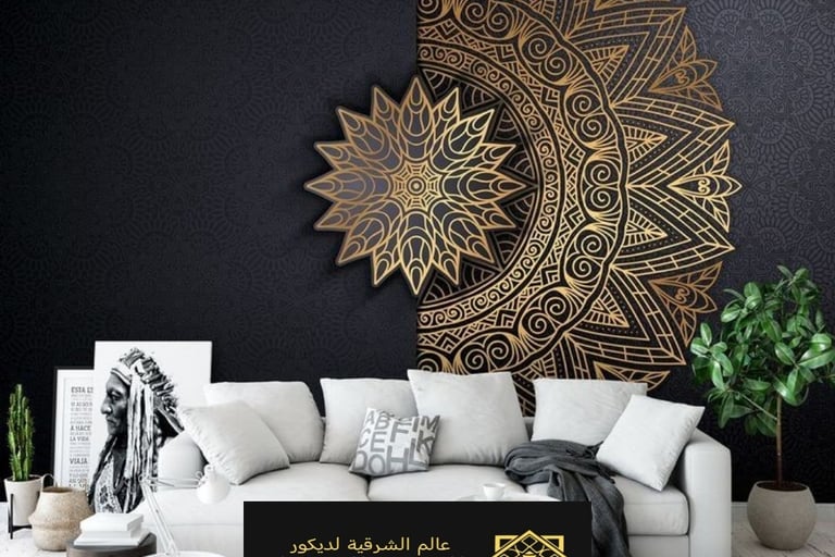 سعر ورق الجدران مع التركيب