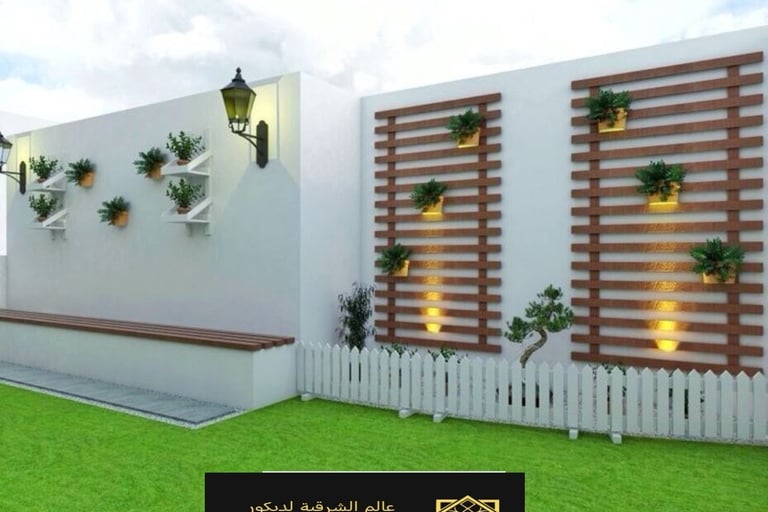 جلسات خارجية خشب