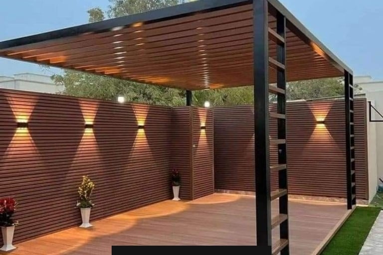 أماكن تركيب مظلات جلسات