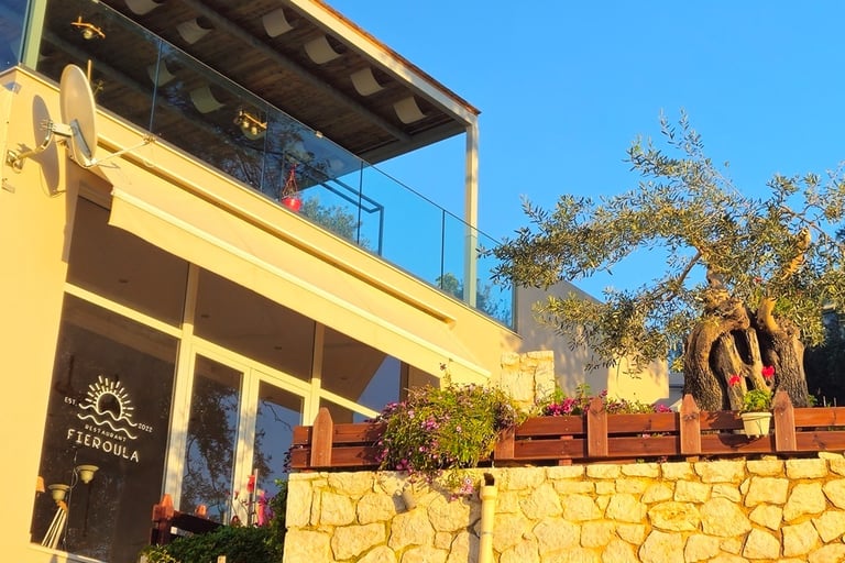 Fieroulas Restaurant Corfu Villa Olivia Pentati