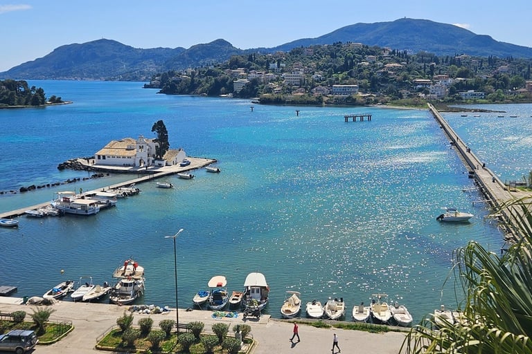 Canoni Mouseisland Corfu Villa Olivia Pentati