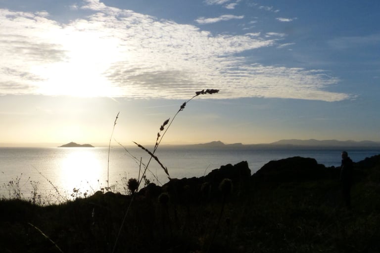 Panoramic Firth of Forth from Dalgety Bay, Lumix