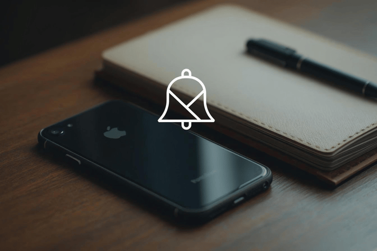 Symbolic image showing elimination of phone distractions to protect focus