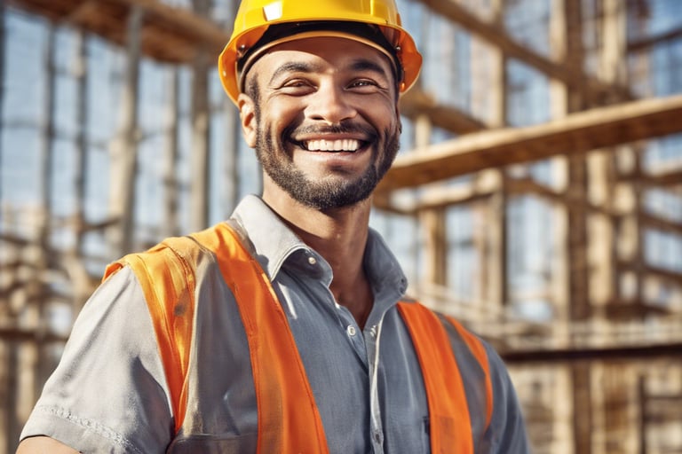 man in white long sleeve shirt and blue denim jeans standing on white metal ladder