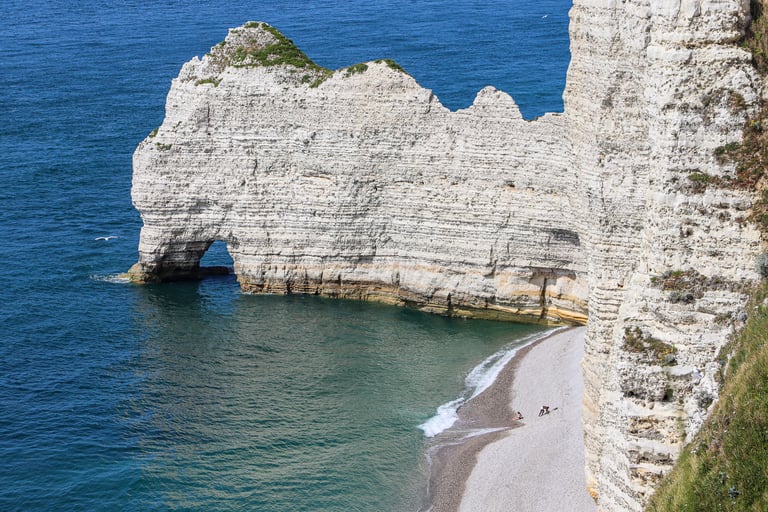 Étretat La Falaise d'Amont