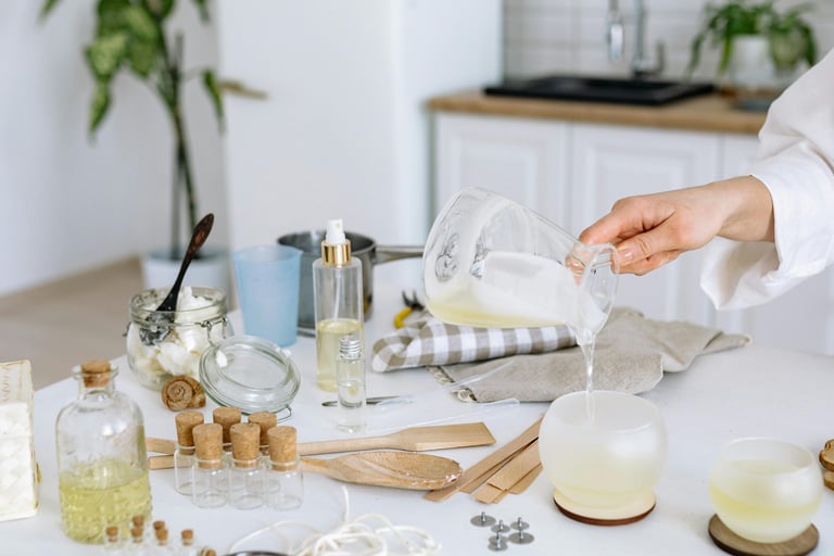soap making process