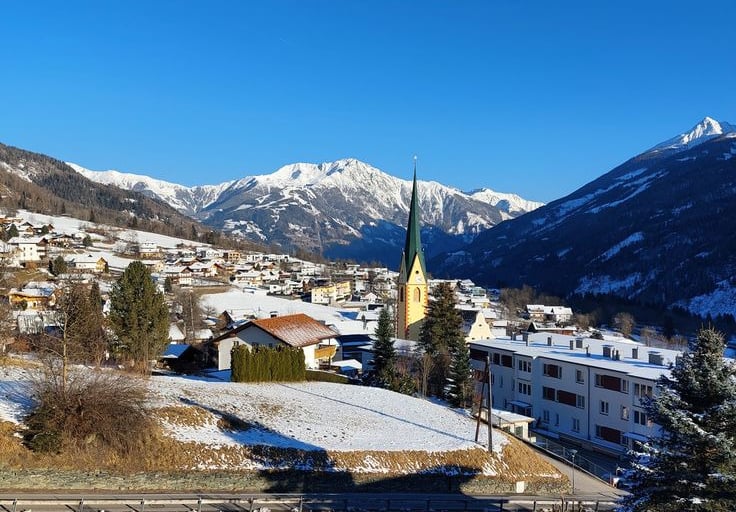 Aussicht auf Virgen in Osttirol