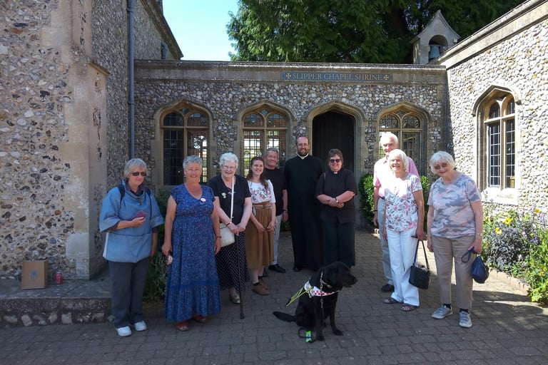 St Andrew's community and clergy