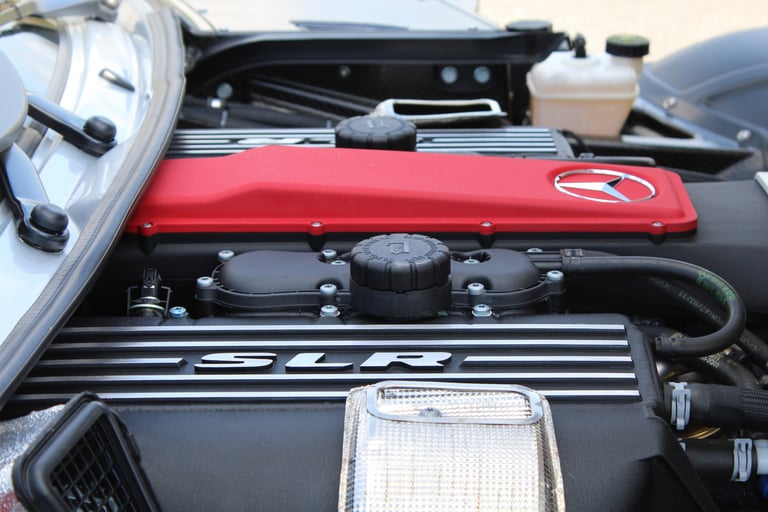 Engine bay cleaning