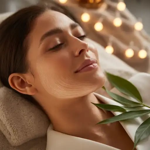 Effetto lifting compattezza viso radiofrequenza e microcorrenti