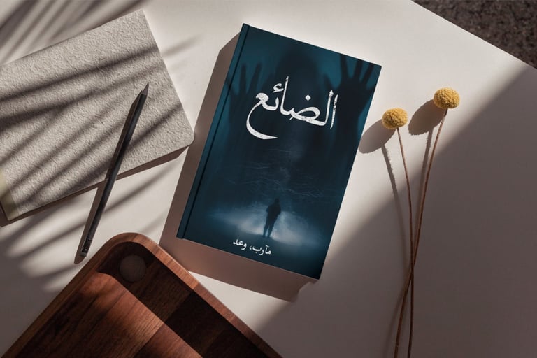 كيف بدأت رواية الضائع: من فكرة إلى كتاب مطبوع