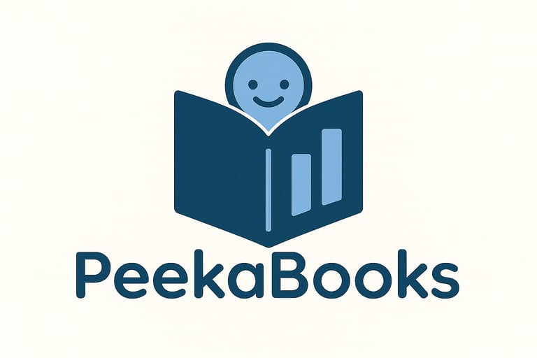 Peekabooks logo – affordable accounting for small UK businesses