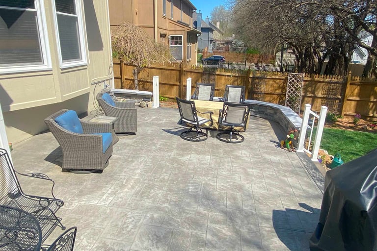 Concrete Patio Contractor Kansas City