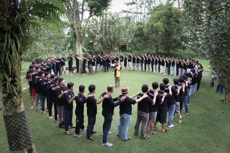 Ice Breaking Outbound jogja Sinergy Adventure