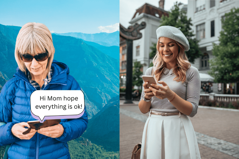 Stay connected with your loved ones 