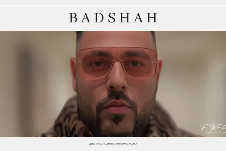 Badshah | The Kabir Company | Premium Event Management & Artist Booking Company located in Delhi | Since 2005