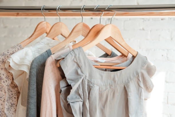 stock image of clothes for boutique