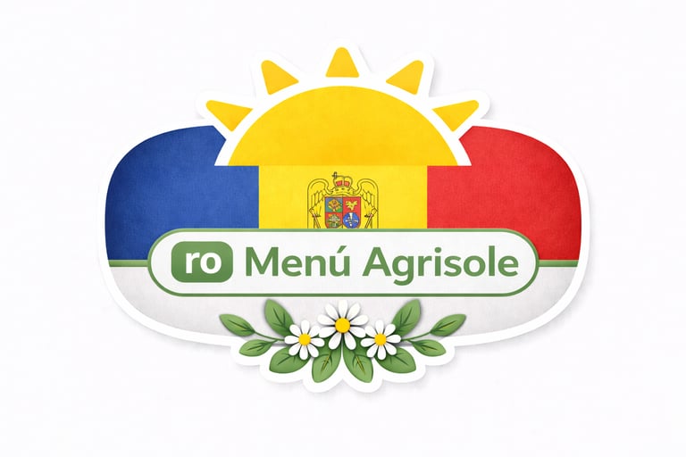 icona menu bandiera romania