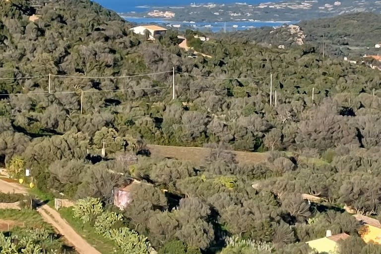 Vista desde Sole Ruju sobre el Golfo de Cugnana