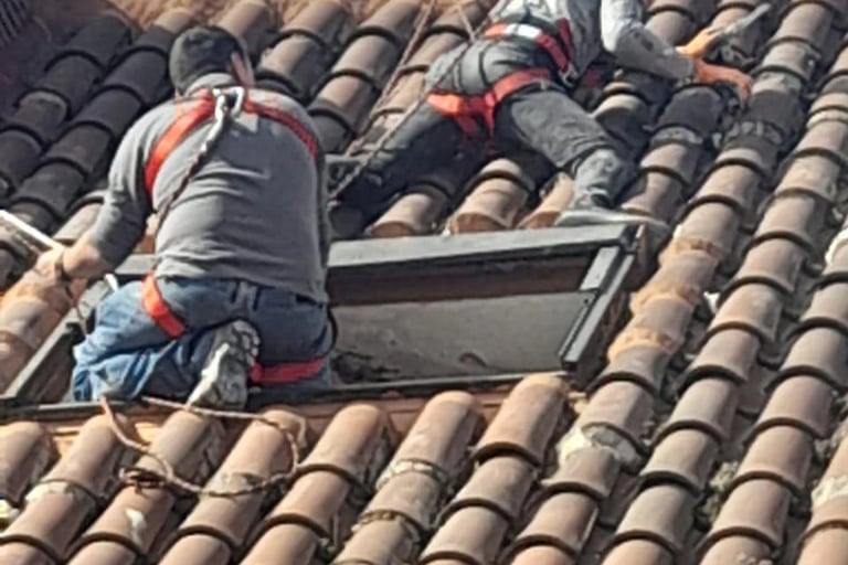 Reparacion de tejados Lars Imperm Madrid Sur