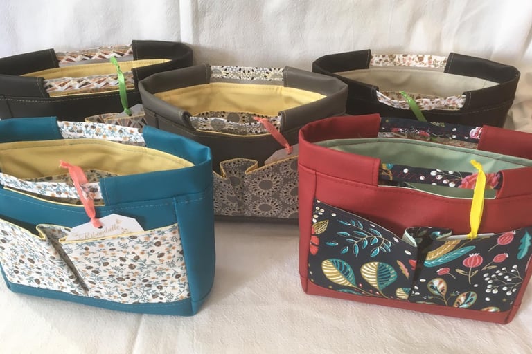 Organiseur de sac à main artisanal