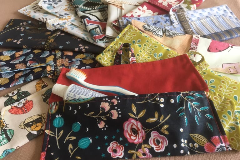 Trousse à Brosse à dent artisanale