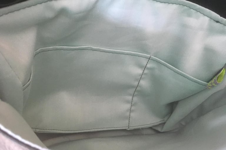 intérieur sac rabat artisanal