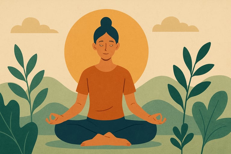 doing meditation