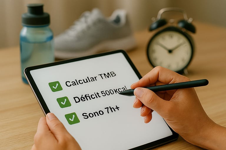Passo a passo científico para iniciar o emagrecimento saudável"