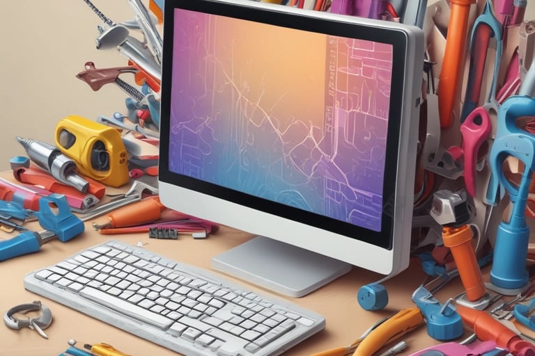 An e-reader displays text on a bright yellow background.