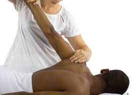 Deep tissue sports massage and stretch assistance
