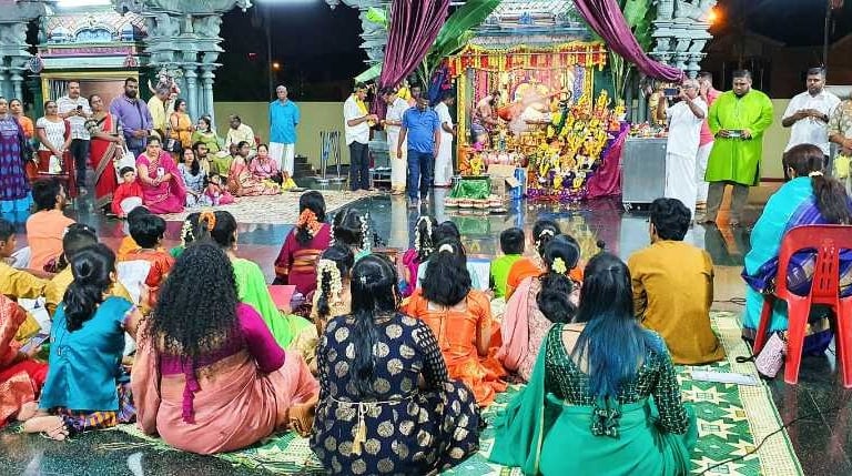 marriamman temple sangeetham performance