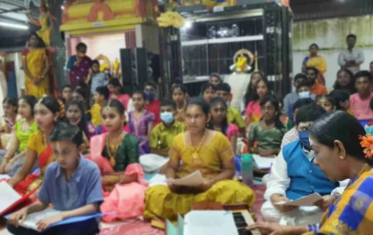 sangeetham temple performance
