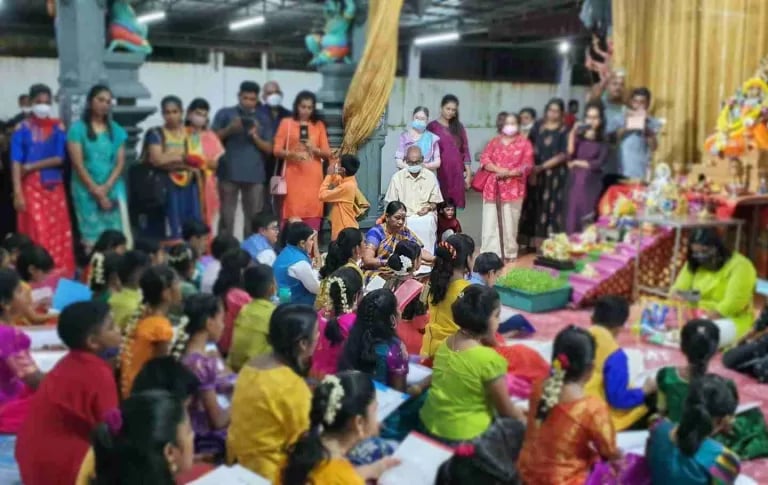 sangeetham performance students puchong