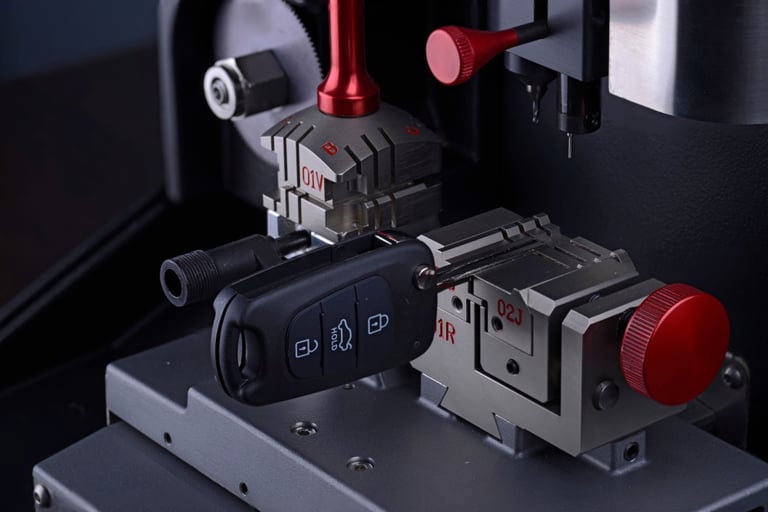 machine pour reproduire les clés auto