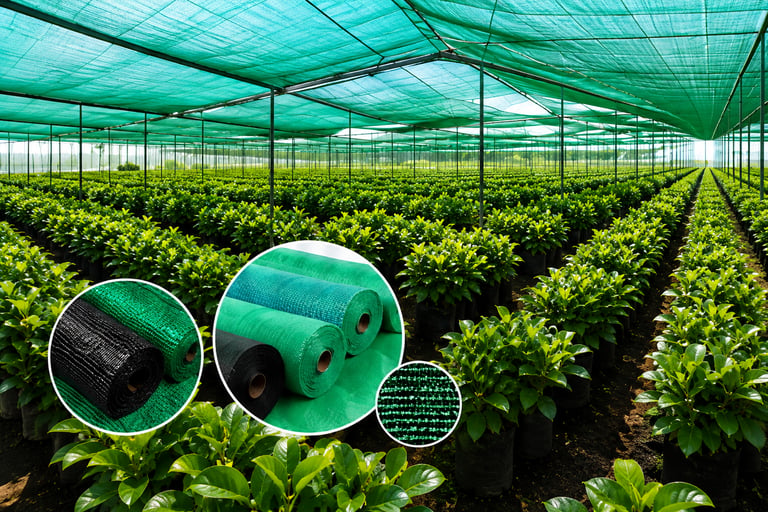 HDPE Shade Net Manufacturer in India - UV Stabilized Agricultural Shade Net