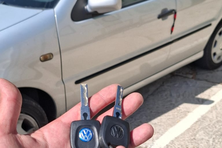 Dépannage au domicile du clien volkswagen polo